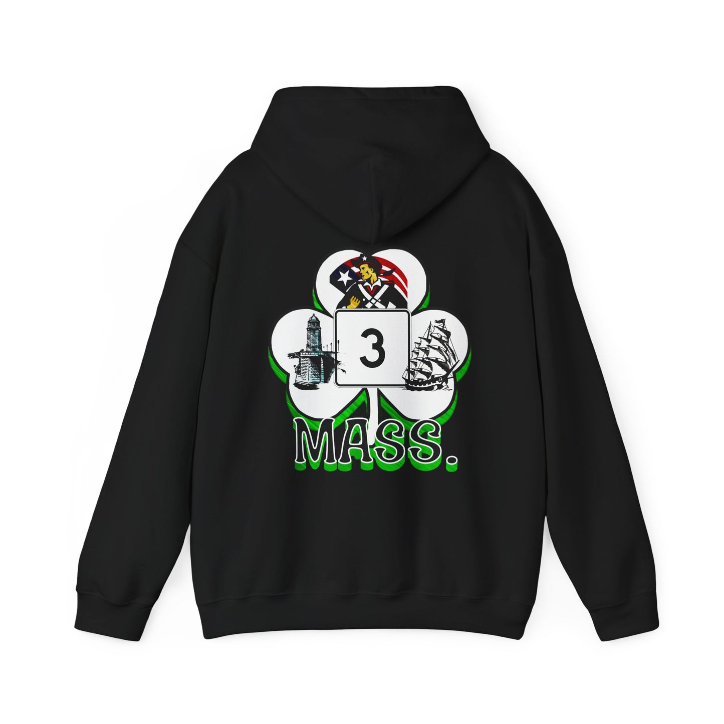 Massachusetts Route 3 Hooded Sweatshirt