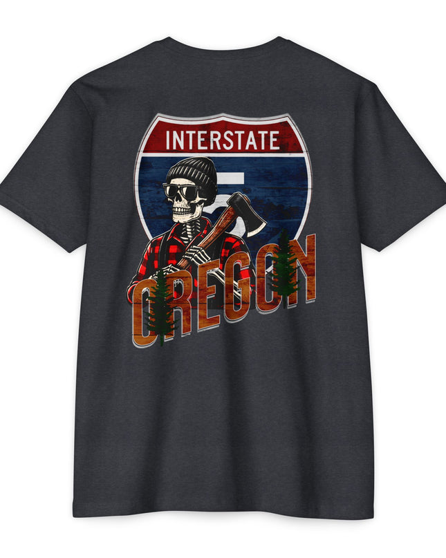Oregon I-5,  Lumberjack T-shirt