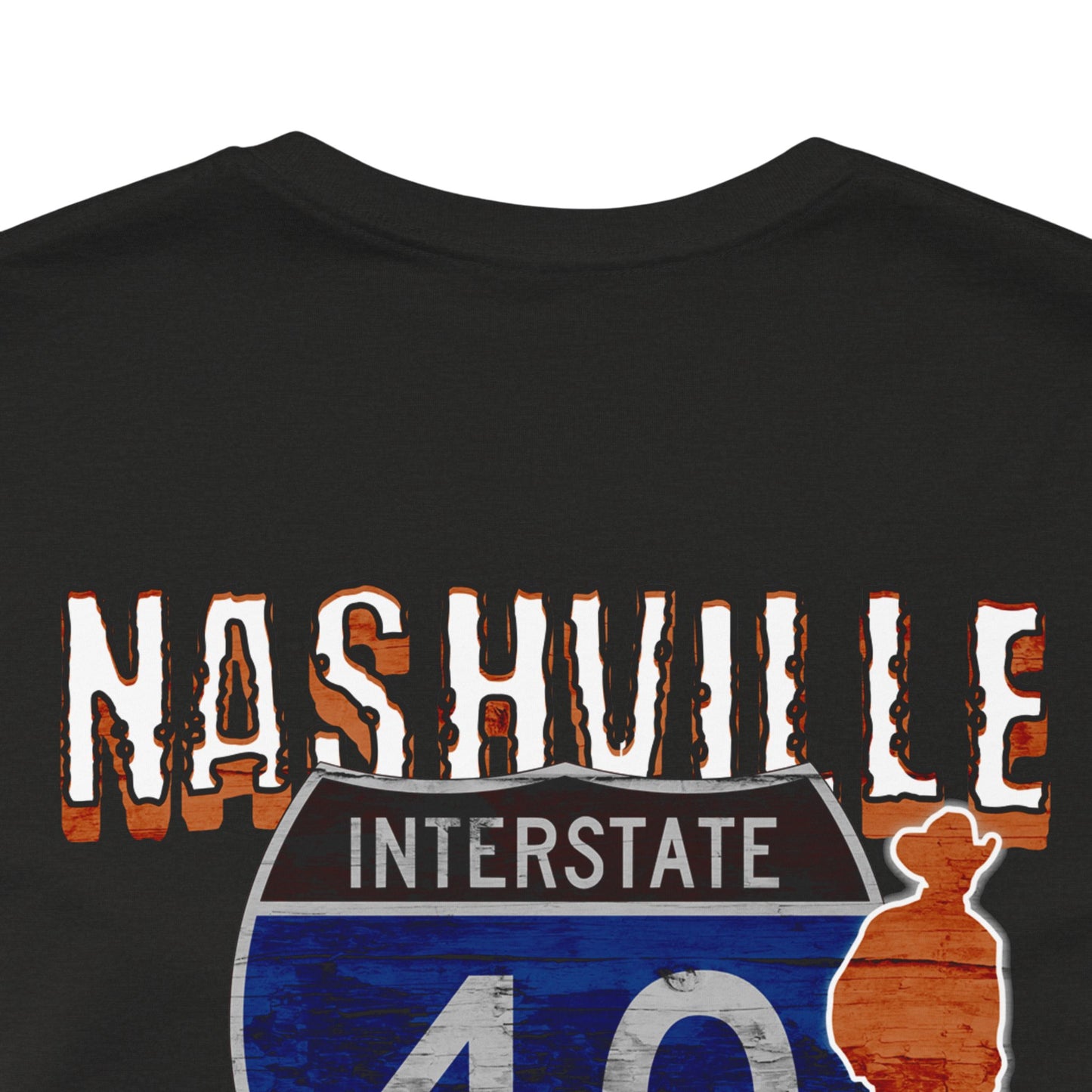 Nashville Interstate 40 Road Trip Country Music Tee