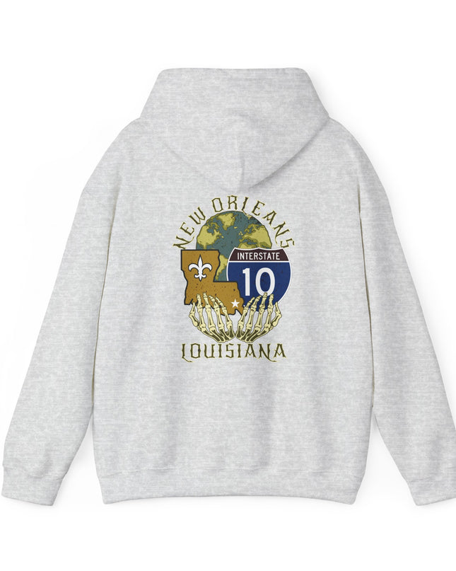 Interstate 10 New Orleans Hoodie