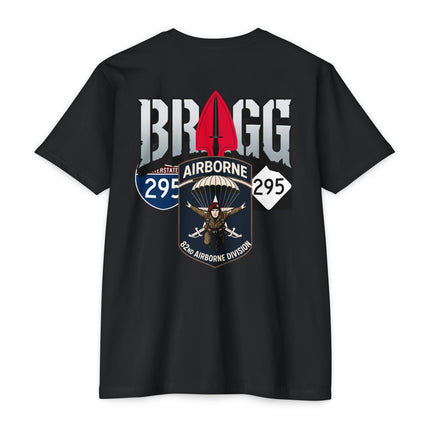 Fort Bragg I-295 Military Tee Shirt: Interstate 295 Highway Airborne Apparel