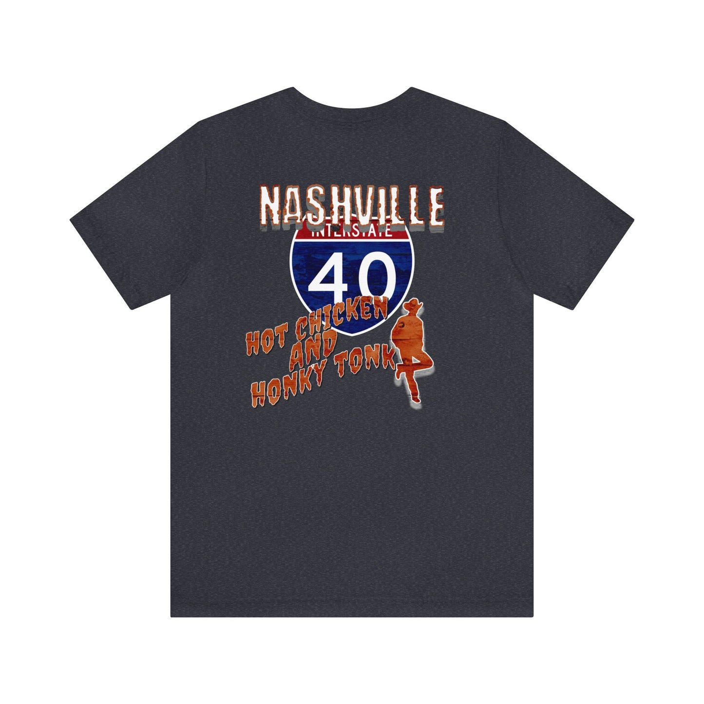 Nashville,TN , I-40, Unisex Jersey Short Sleeve Tee