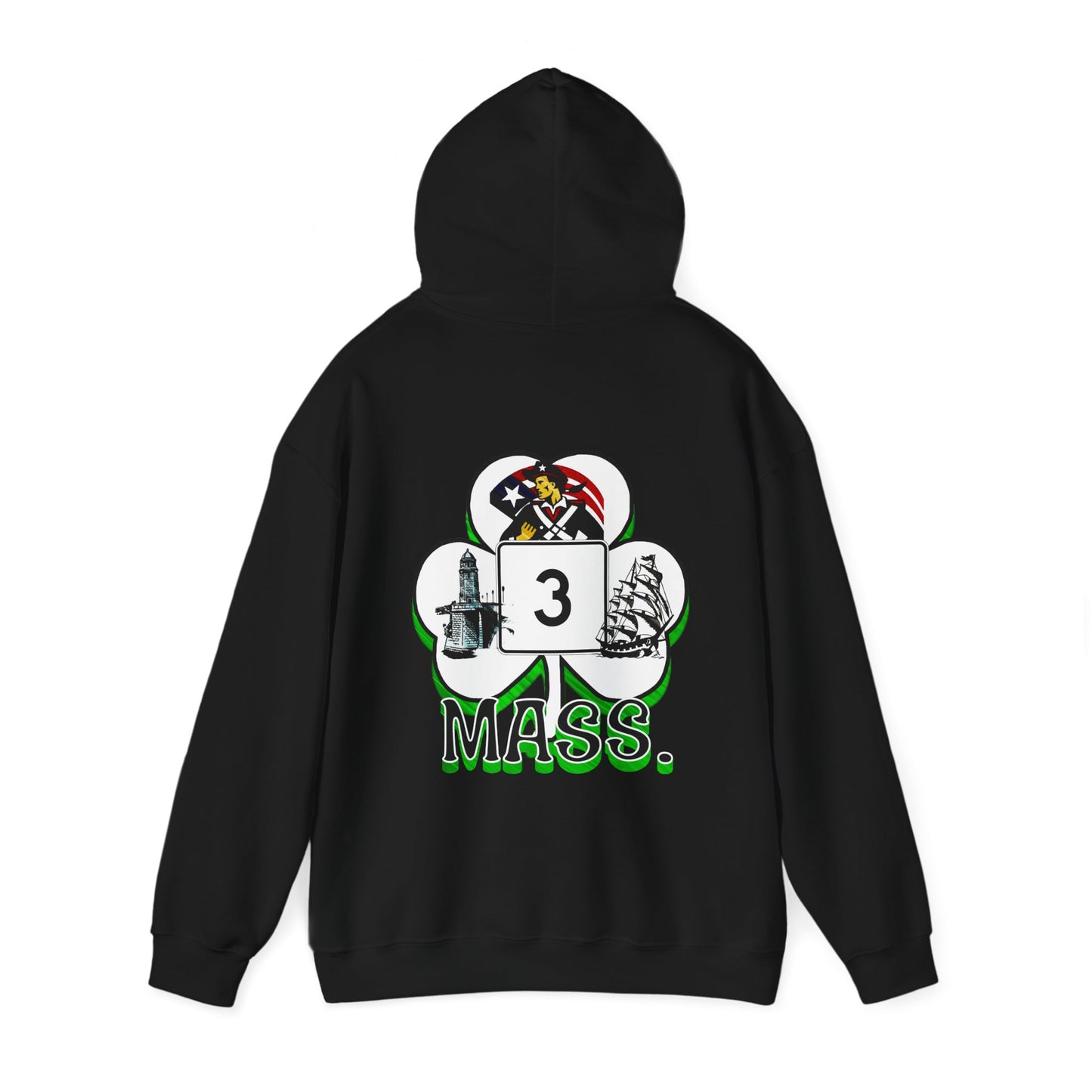 Massachusetts Route 3 Hooded Sweatshirt