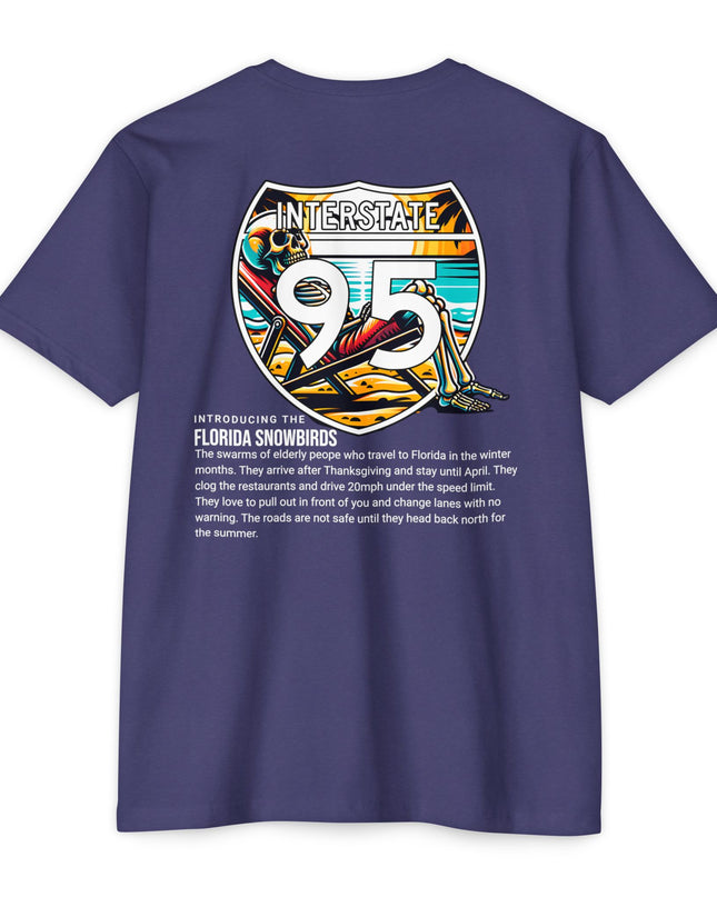 Florida Snowbirds Interstate 95 - Roads and Routes Apparel