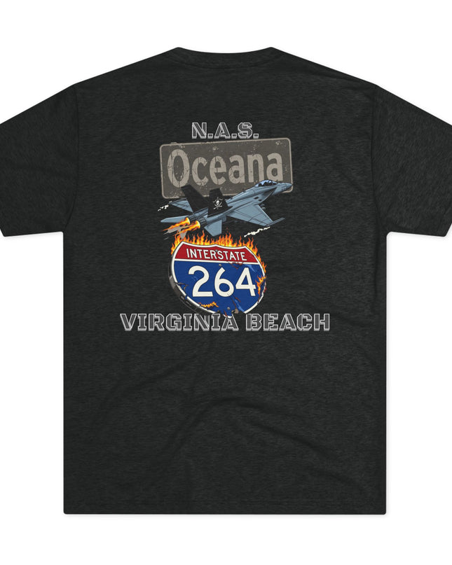 Virginia Beach NAS Oceana Interstate 264 T‑Shirt — Master Jet Base Tee