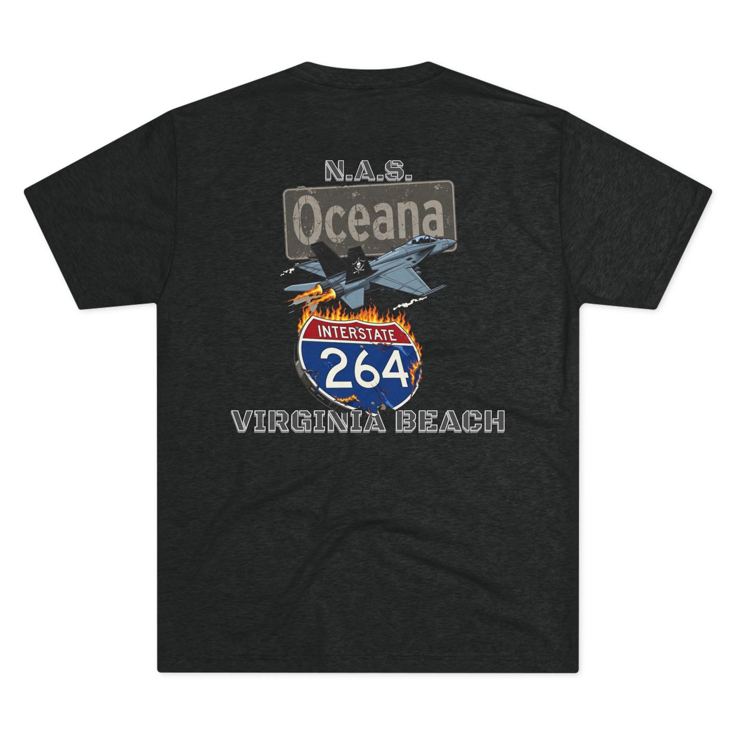 Virginia Beach NAS Oceana Interstate 264 T‑Shirt — Master Jet Base Tee