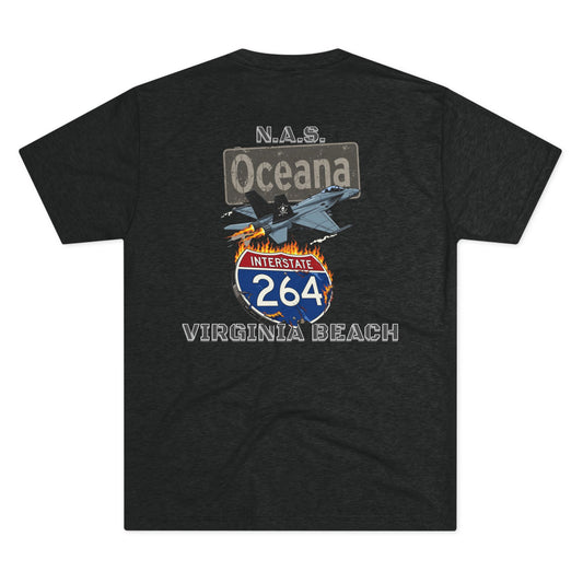 Virginia Beach NAS Oceana Interstate 264 T‑Shirt — Master Jet Base Tee