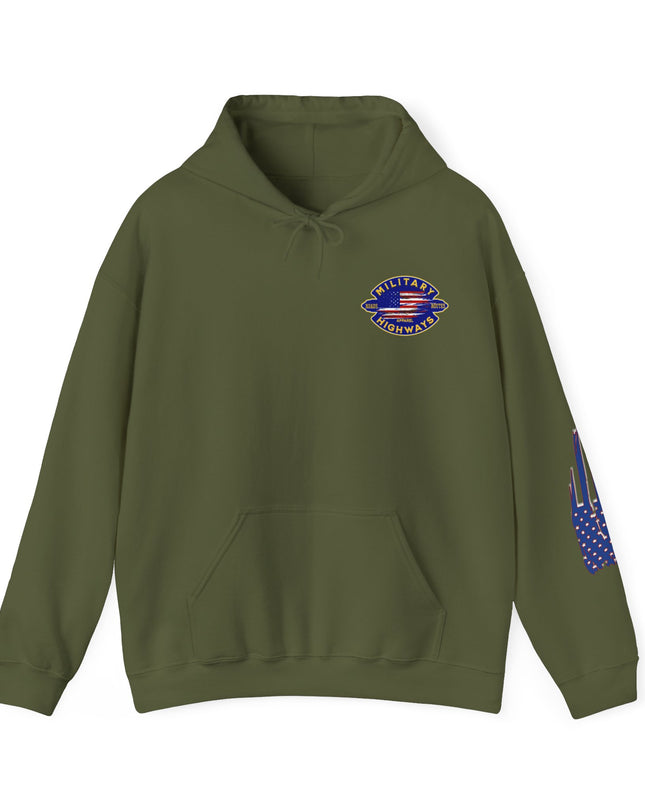 I-295, FORT BRAGG, NC,  Unisex Heavy Blend™ Hooded Sweatshirt