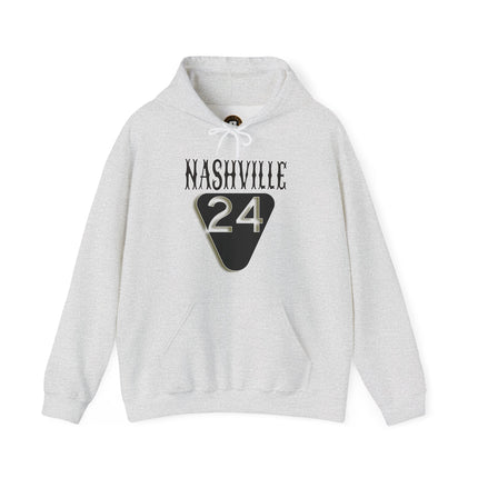 Hooded Sweatshirt Nashville Highway Route 24 Road Trip Soft Blend Apparel