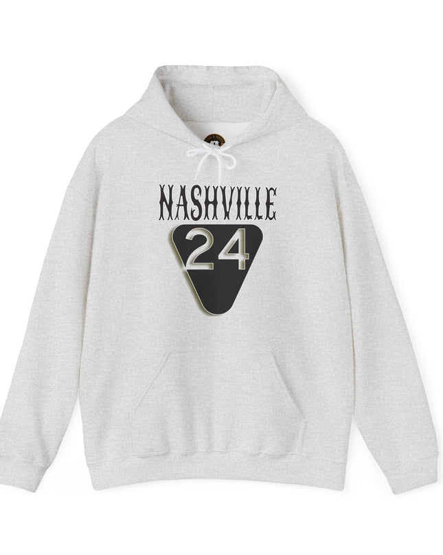 Hooded Sweatshirt Nashville Highway Route 24 Road Trip Soft Blend Apparel