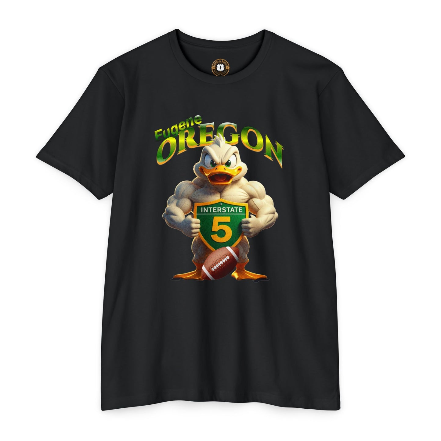 Eugene Oregon Game Day Saturdays Tee - Roads and Routes Apparel