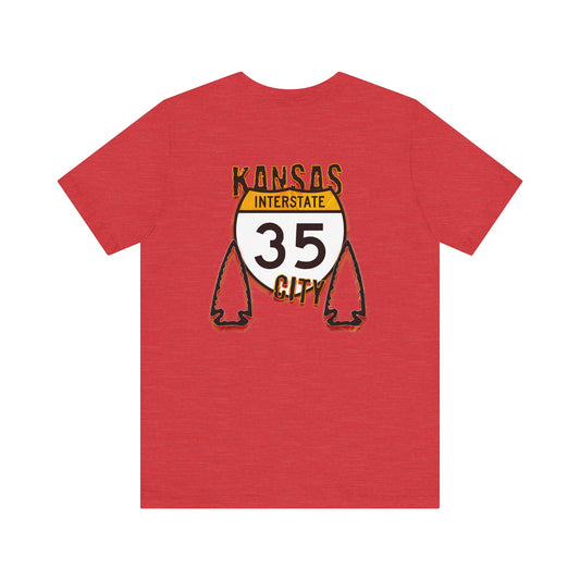 Kansas City Interstate 35  Highway Route Tee