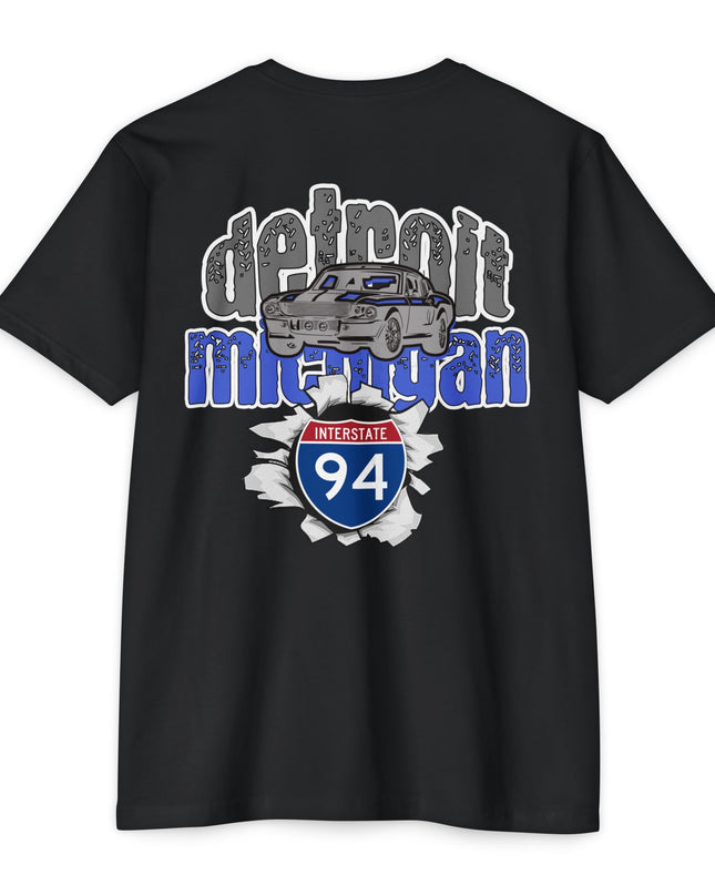 Detroit Michigan Motor City Interstate 94 Design