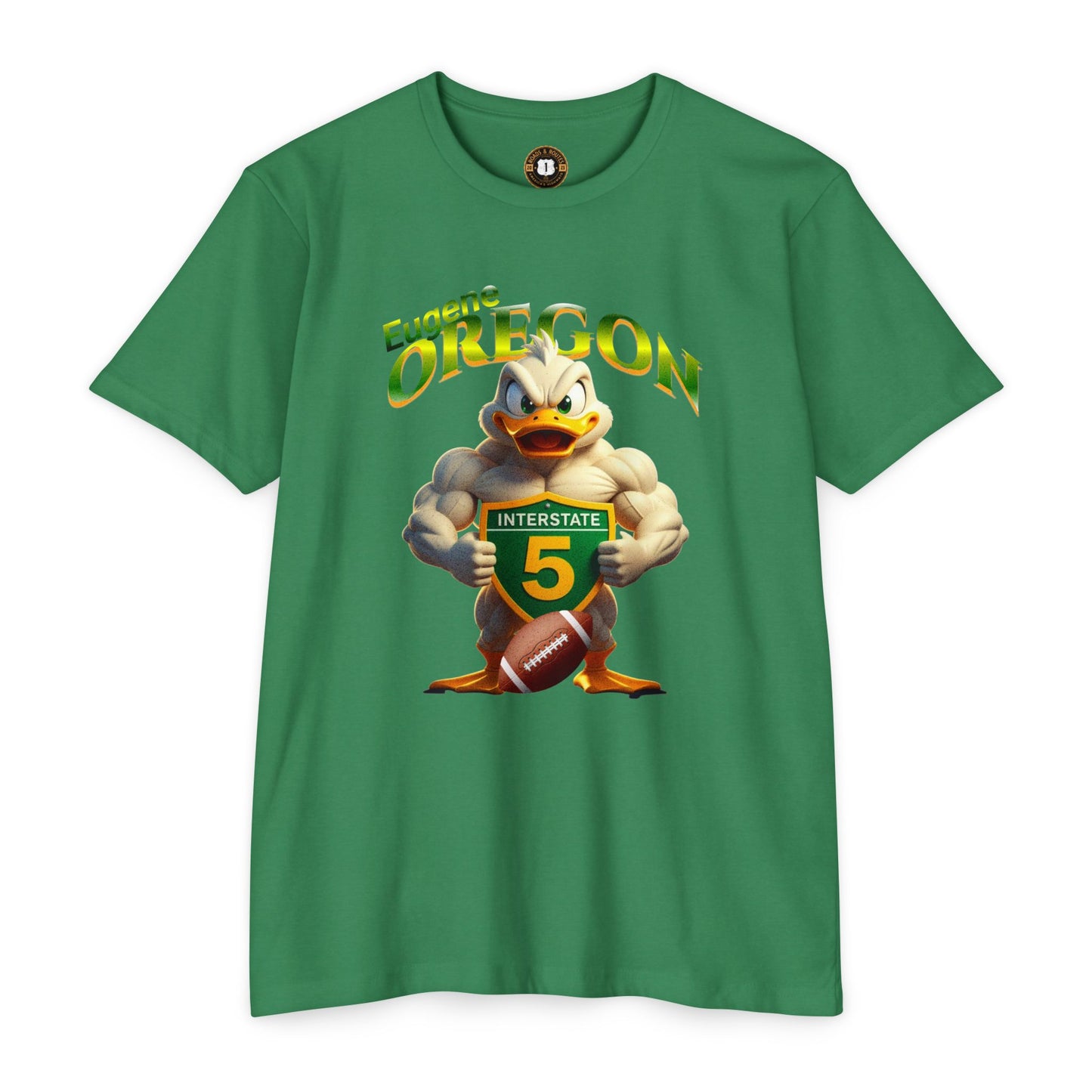 Eugene Oregon Game Day Saturdays Tee - Roads and Routes Apparel