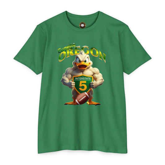 Eugene Oregon Game Day Saturdays Tee - Roads and Routes Apparel