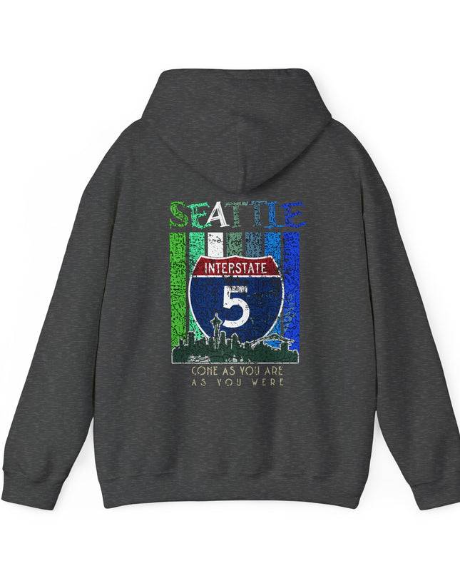 Seattle, Washington Interstate 5 Hoodie