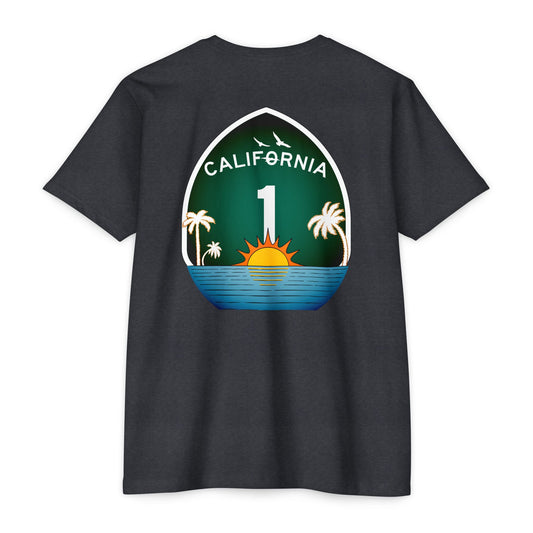 Ocean Views Route 1 Pacific Coast Highway T-shirt