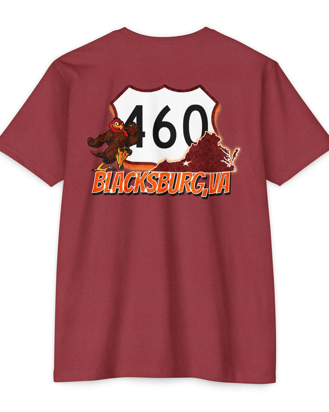 Route 460 Blacksburg Virginia Unisex T-shirt