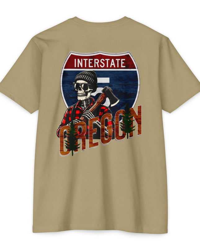 Oregon I-5,  Lumberjack T-shirt