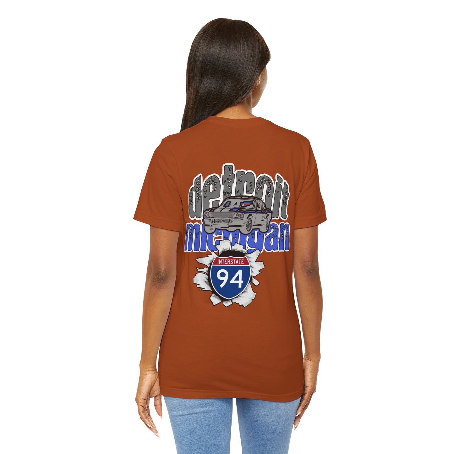 Motor City Interstate 94 Michigan Route Tee