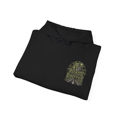 Interstate 185  Columbus, Georgia Military Route Hooded Sweatshirt