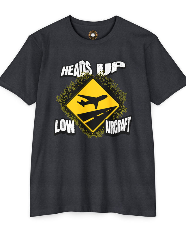Heads up Low Flying Aircraft Road Sign