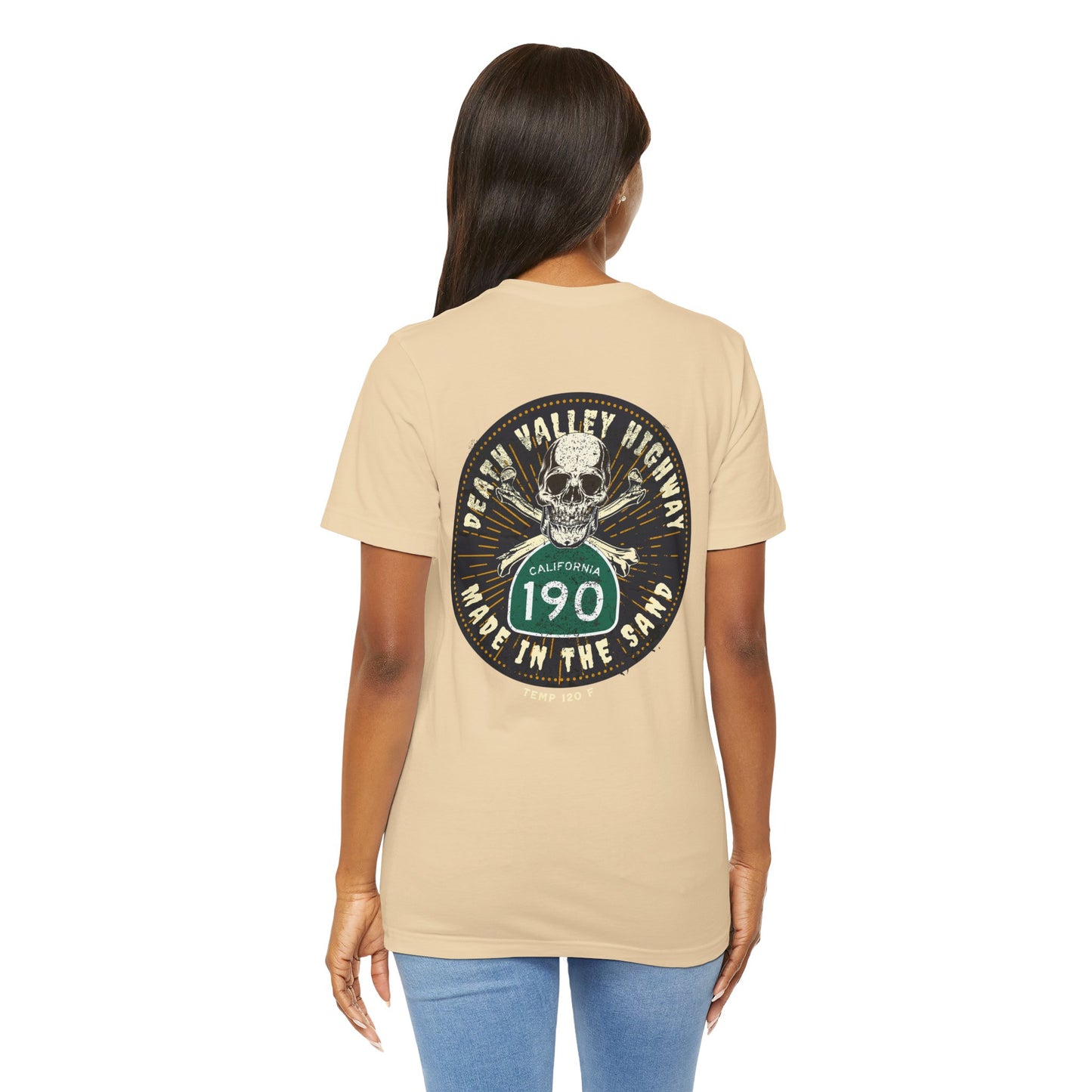 Route 190 Death Valley California Travel Tee