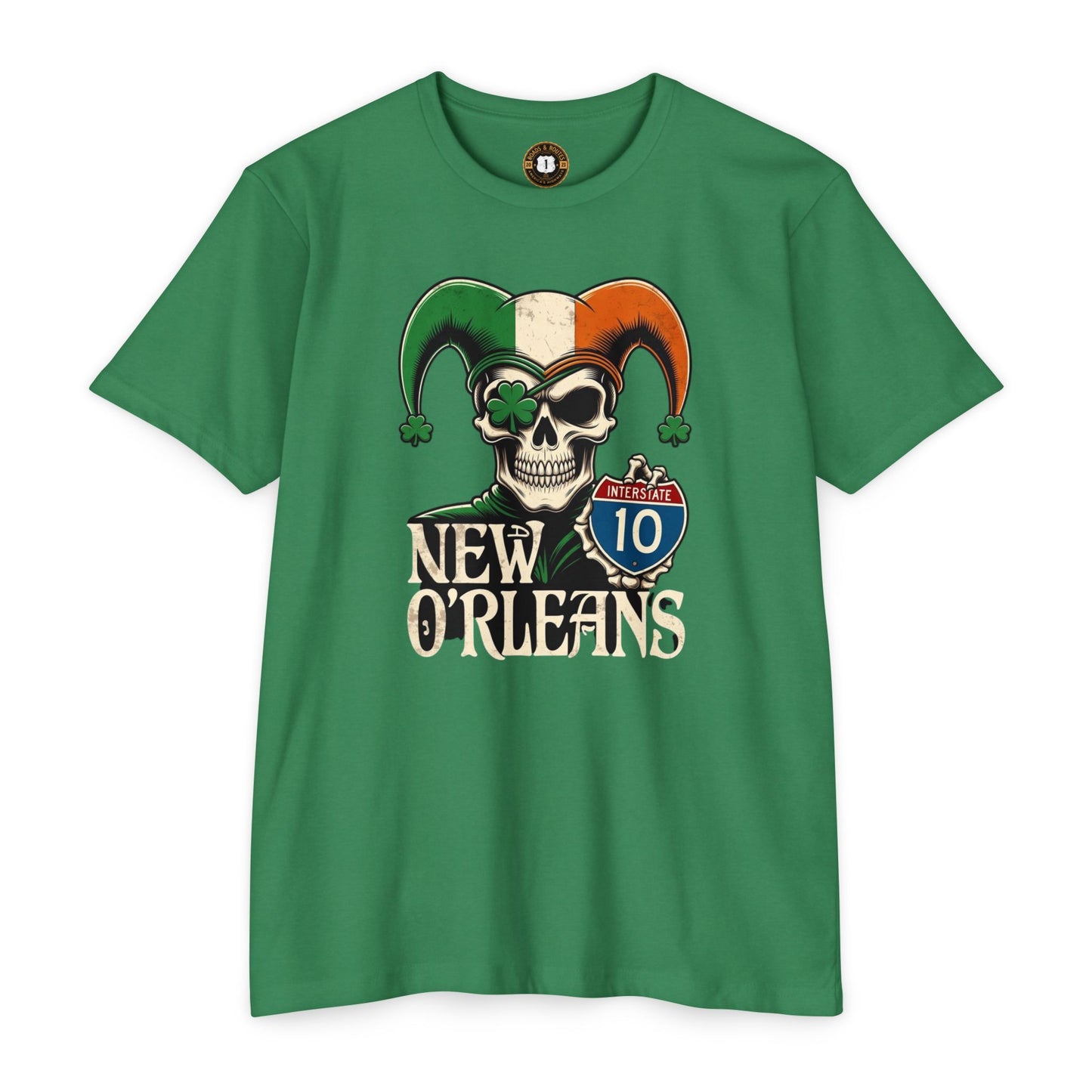 Interstate 10 New Orleans St. Patrick’s Day Tee – I-10 NOLA Shirt