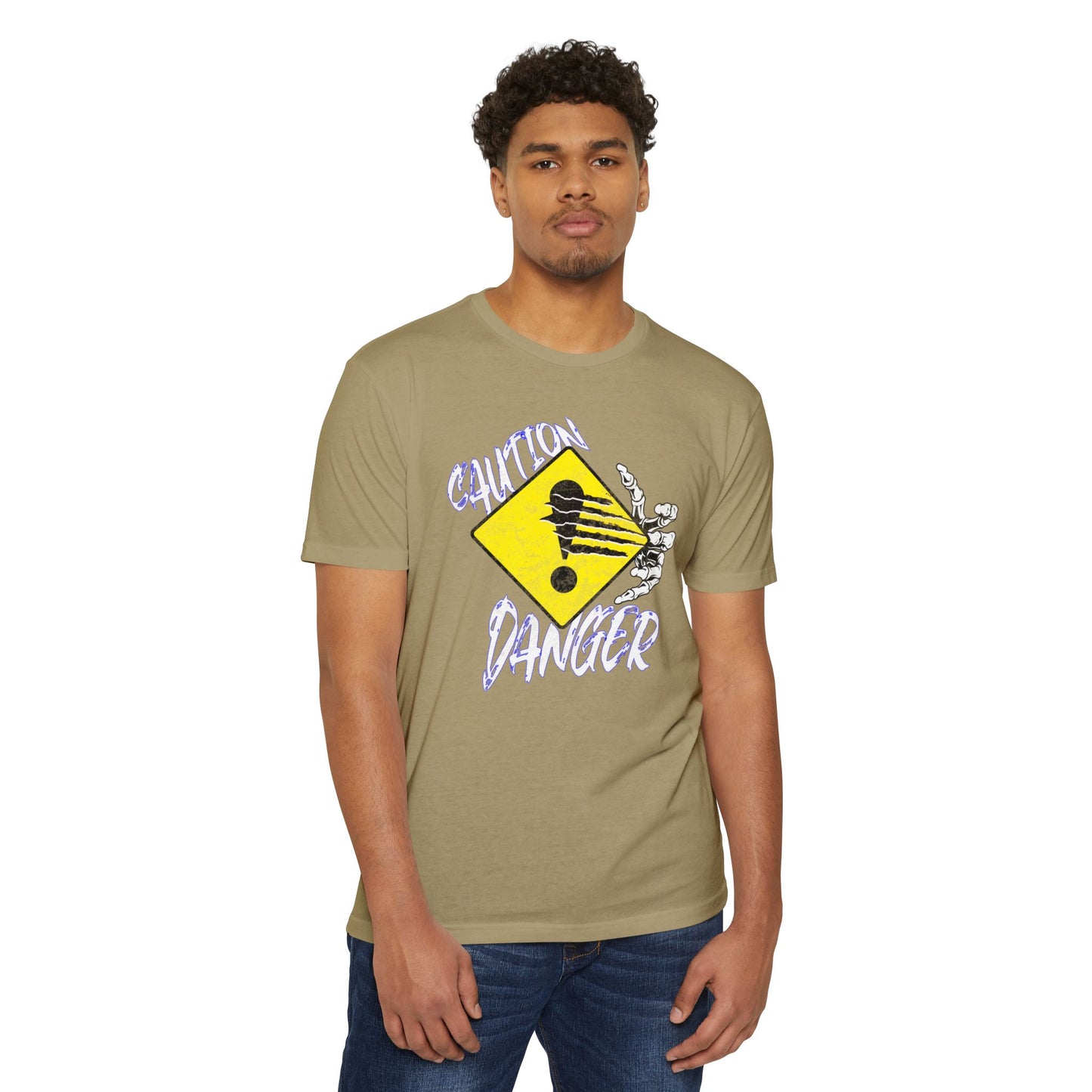 Funny Caution Danger T-Shirt