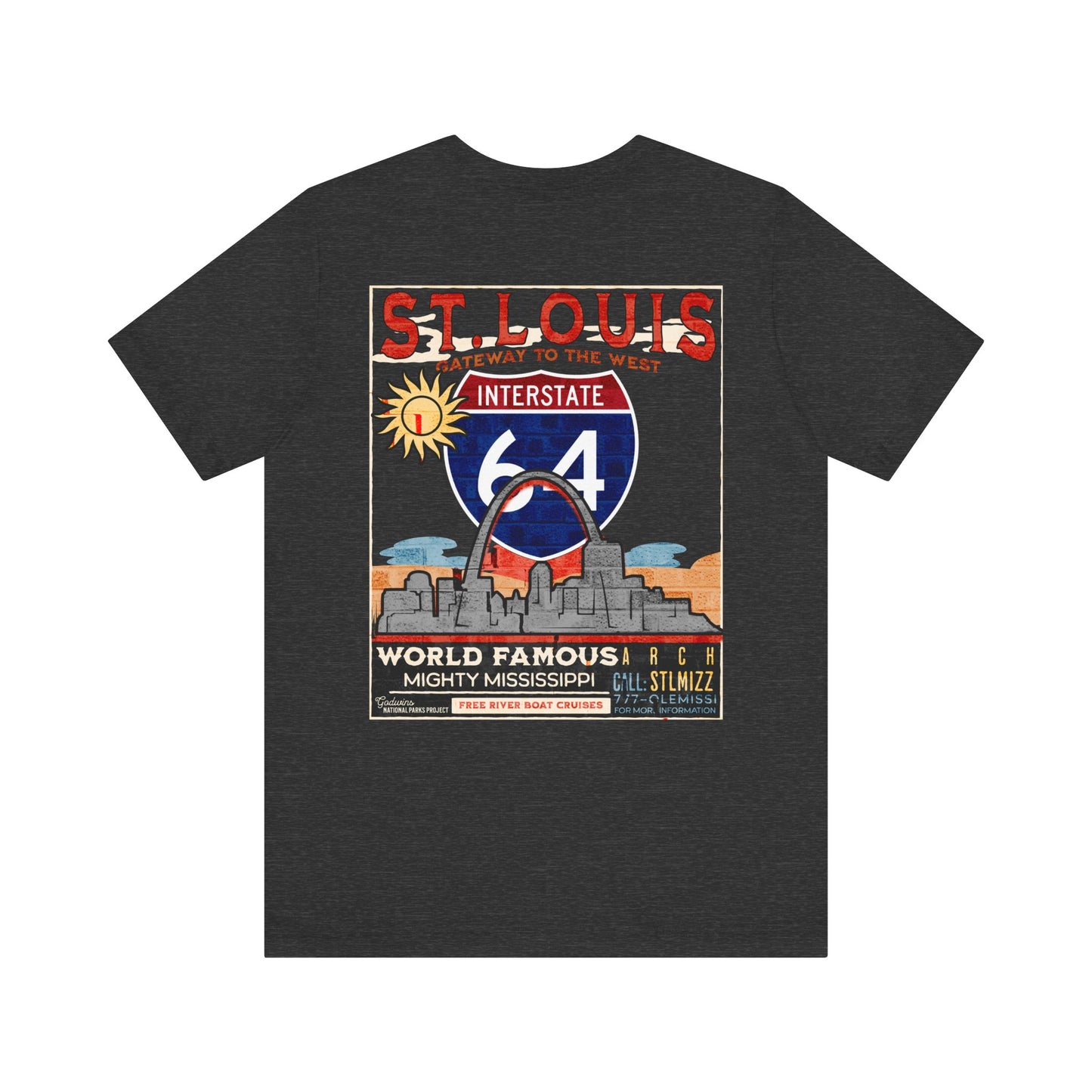 Interstate 64 St Louis, MO Highway Route Apparel