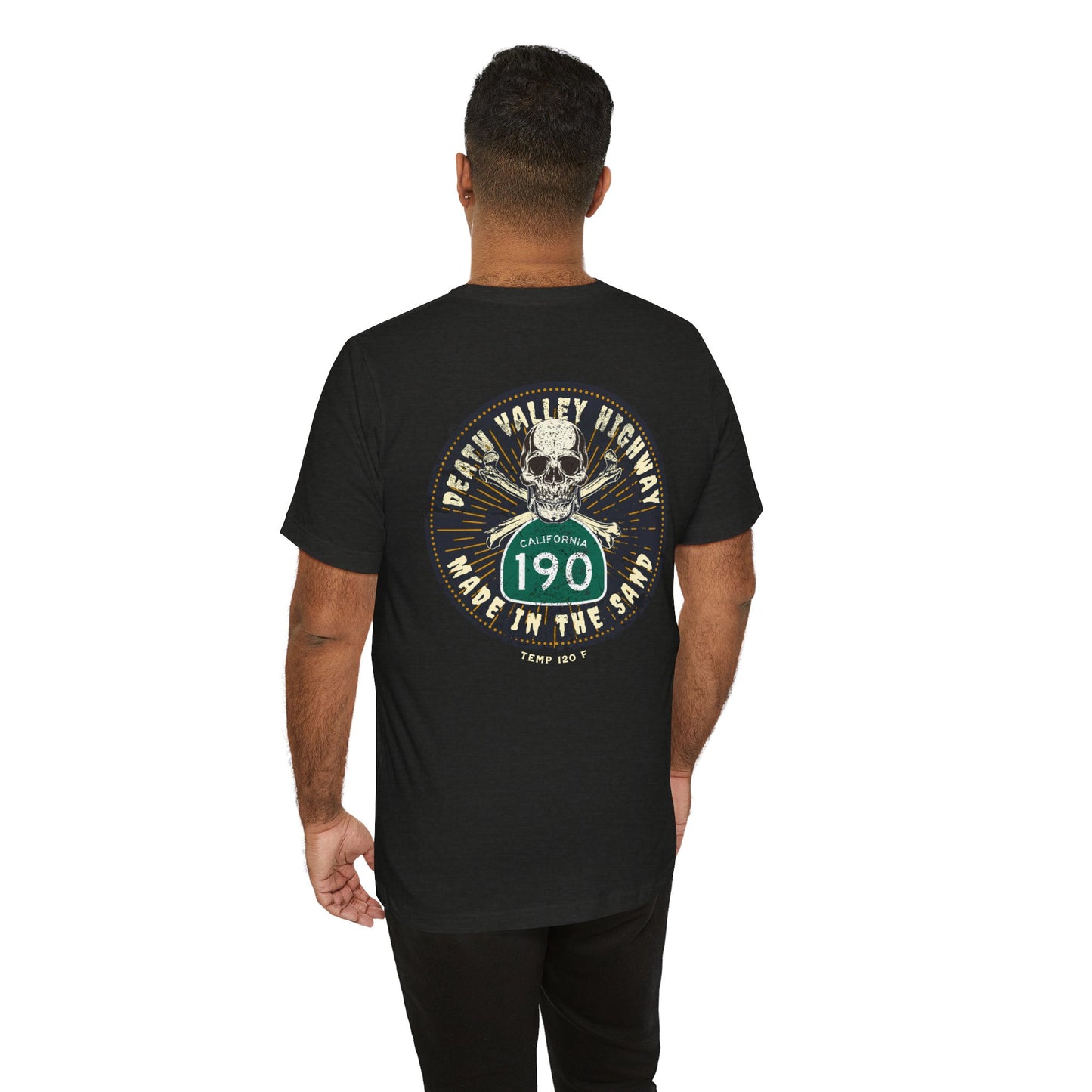 Route 190 Death Valley California Travel Tee