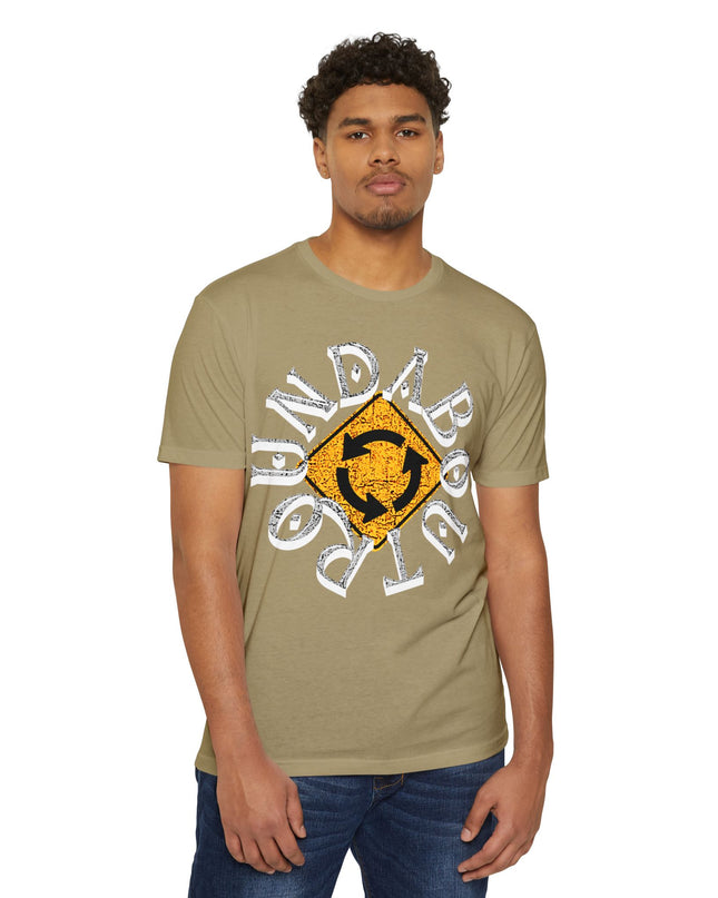 Funny Roundabout Sign T-shirt