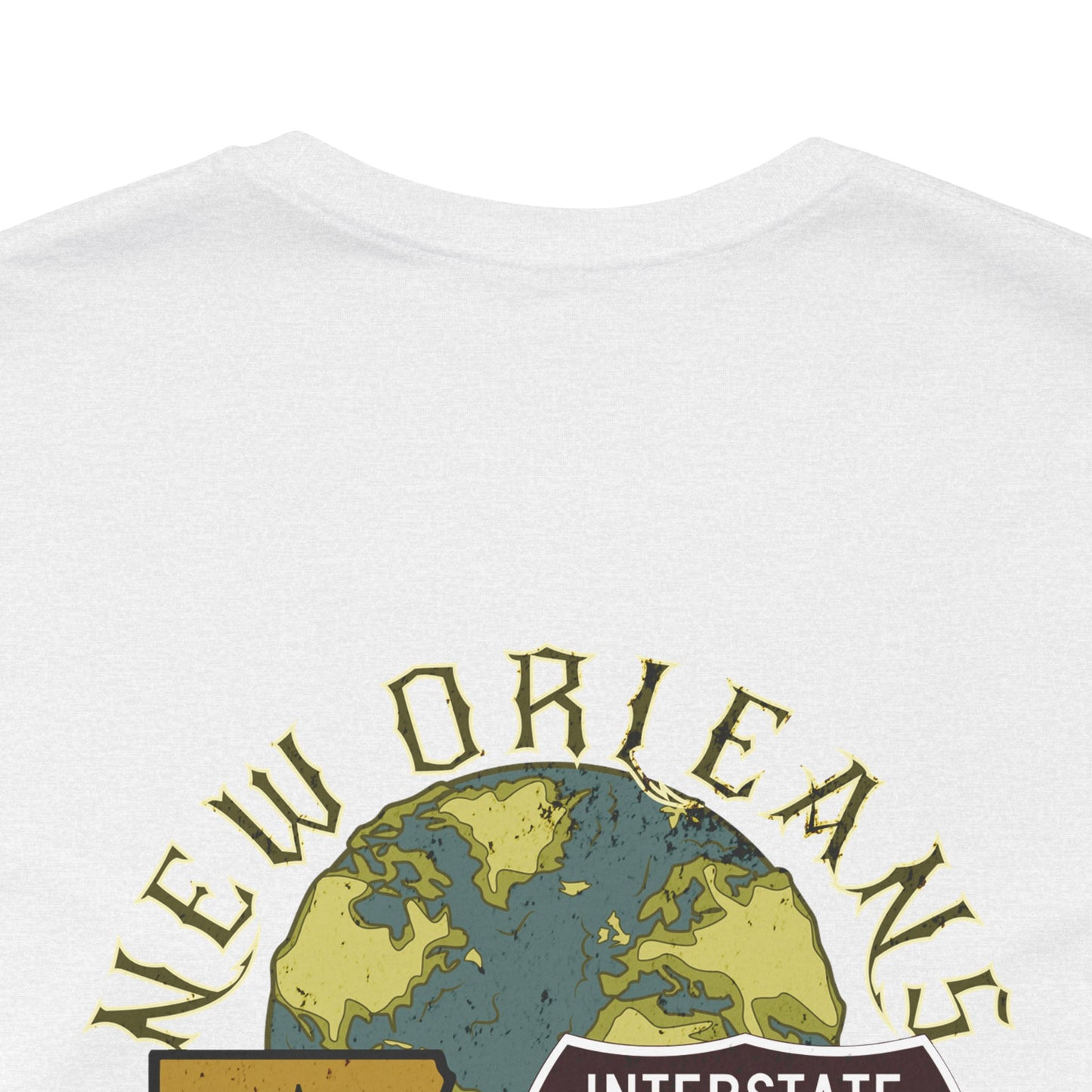 New Orleans Interstate 10 Highway Route Tee