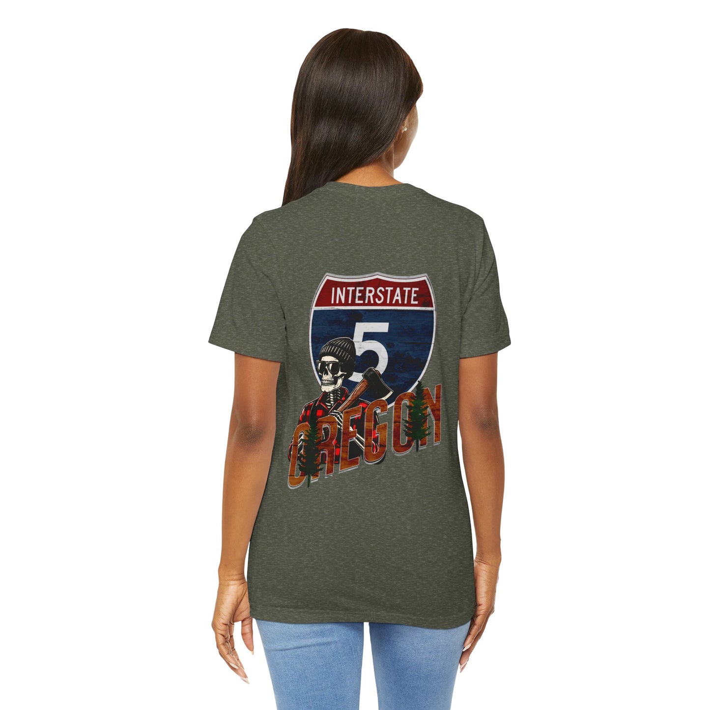 Oregon Interstate 5 wilderness tee