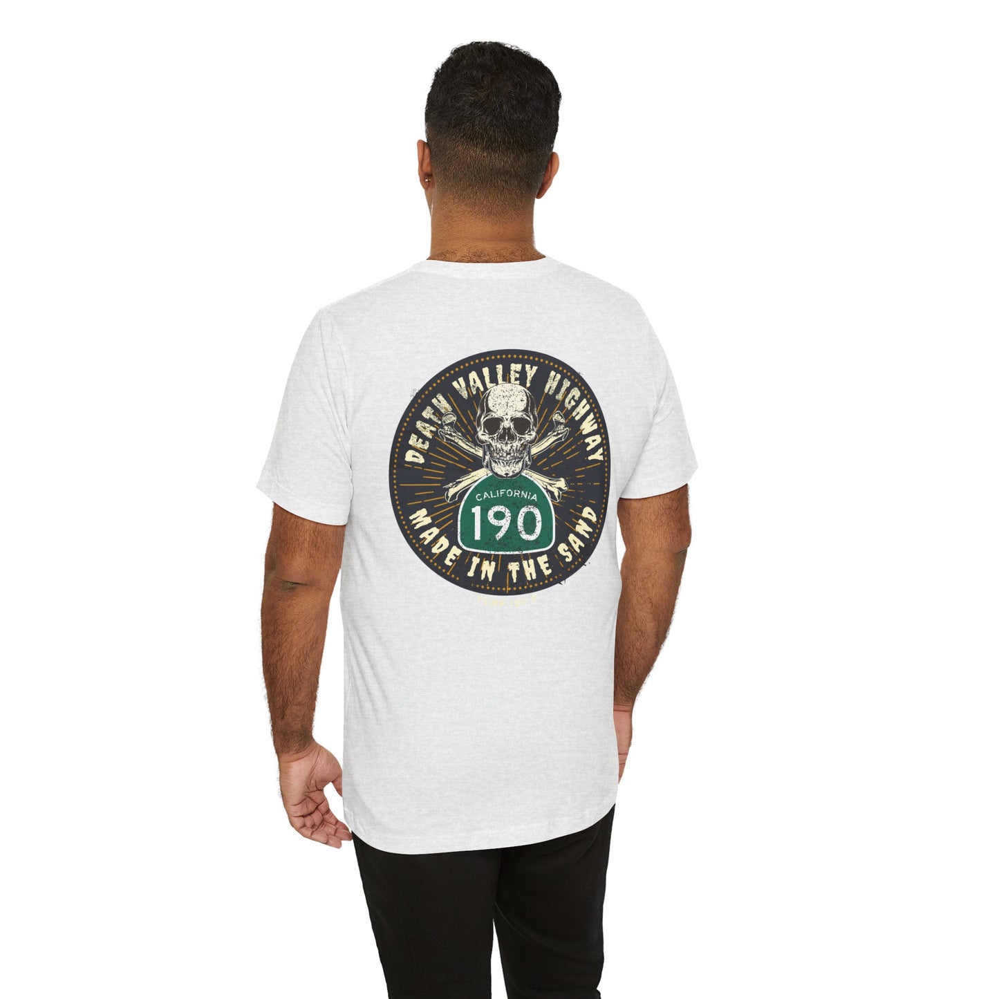 Route 190 Death Valley California Travel Tee