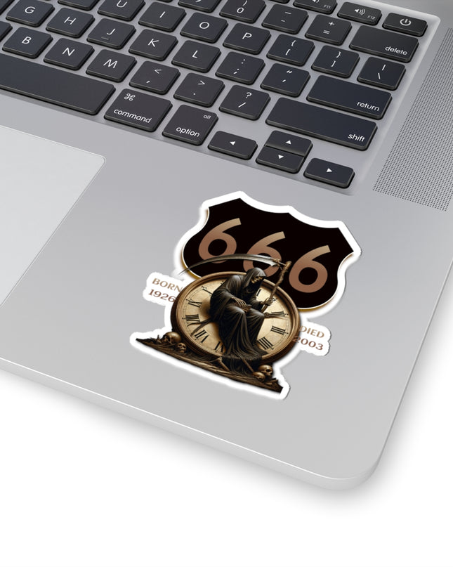 Sticker - Defunct Highway 666 Grim Reaper