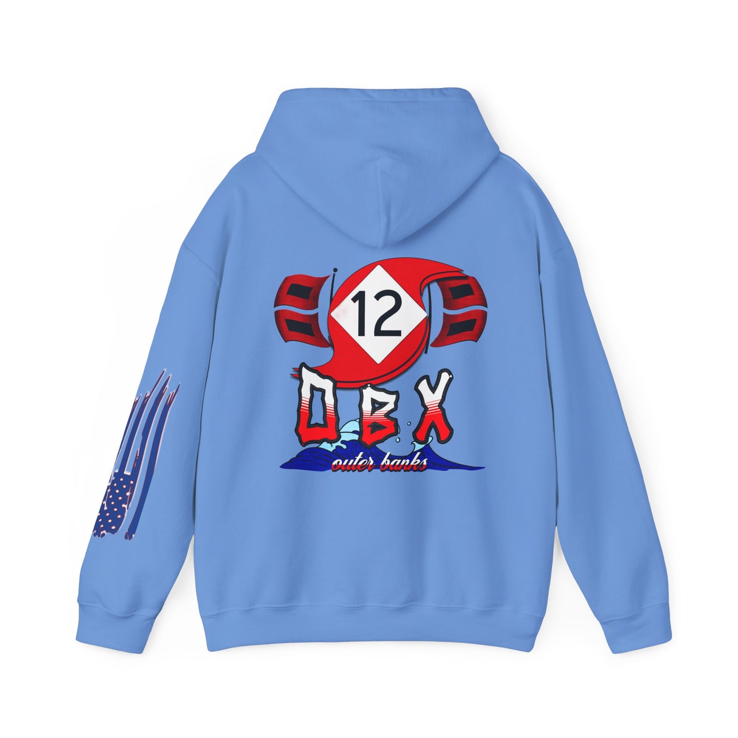 HIGHWAY 12, OBX, N.C., Unisex Heavy Blend™ Hooded Sweatshirt