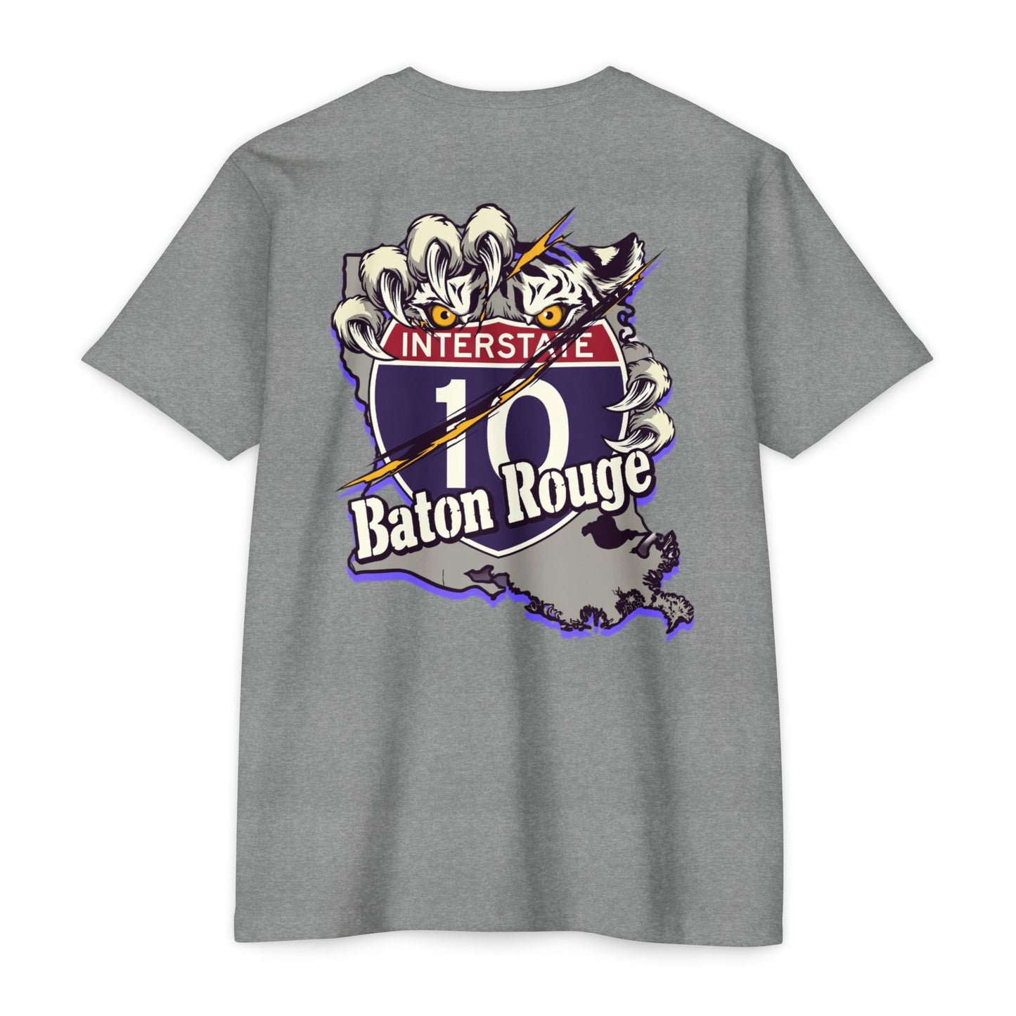Interstate 10 Baton Rouge T-Shirt | I-10 Louisiana Highway Tee | Baton Rouge LA Road Shirt