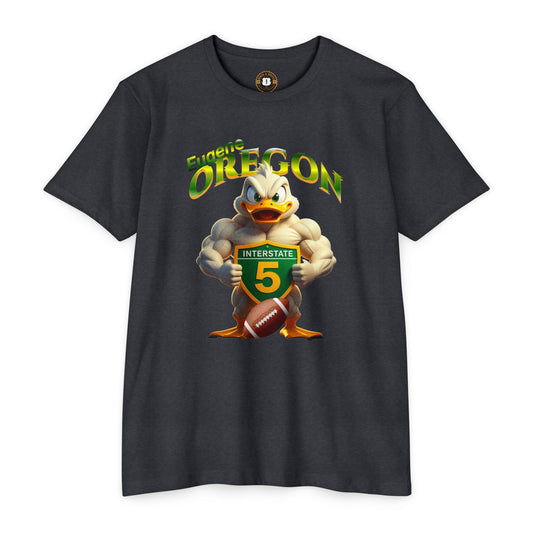 Eugene Oregon Game Day Saturdays Tee - Roads and Routes Apparel