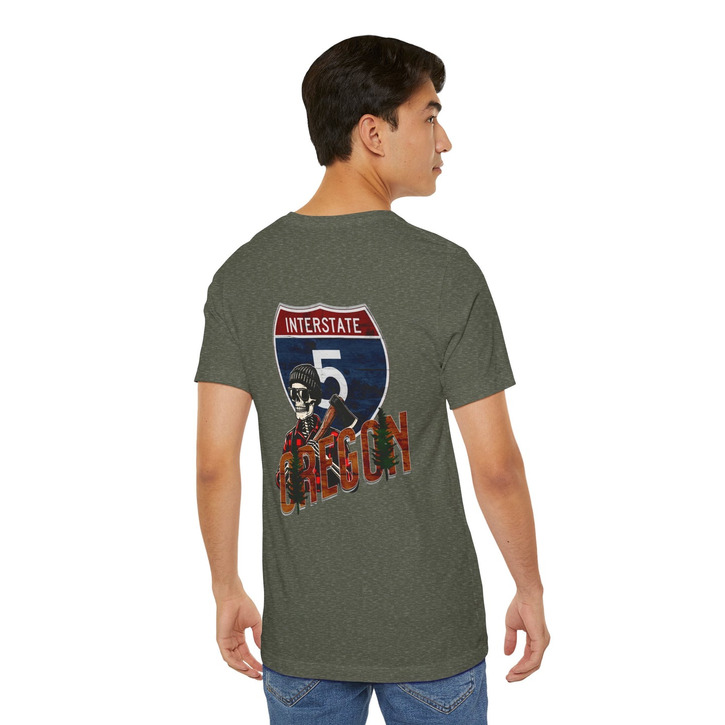 Oregon Interstate 5 wilderness tee