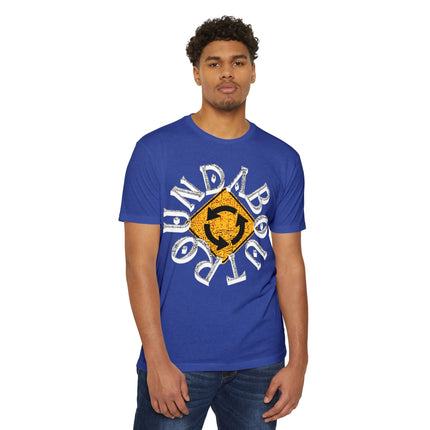 Funny Roundabout Sign T-shirt