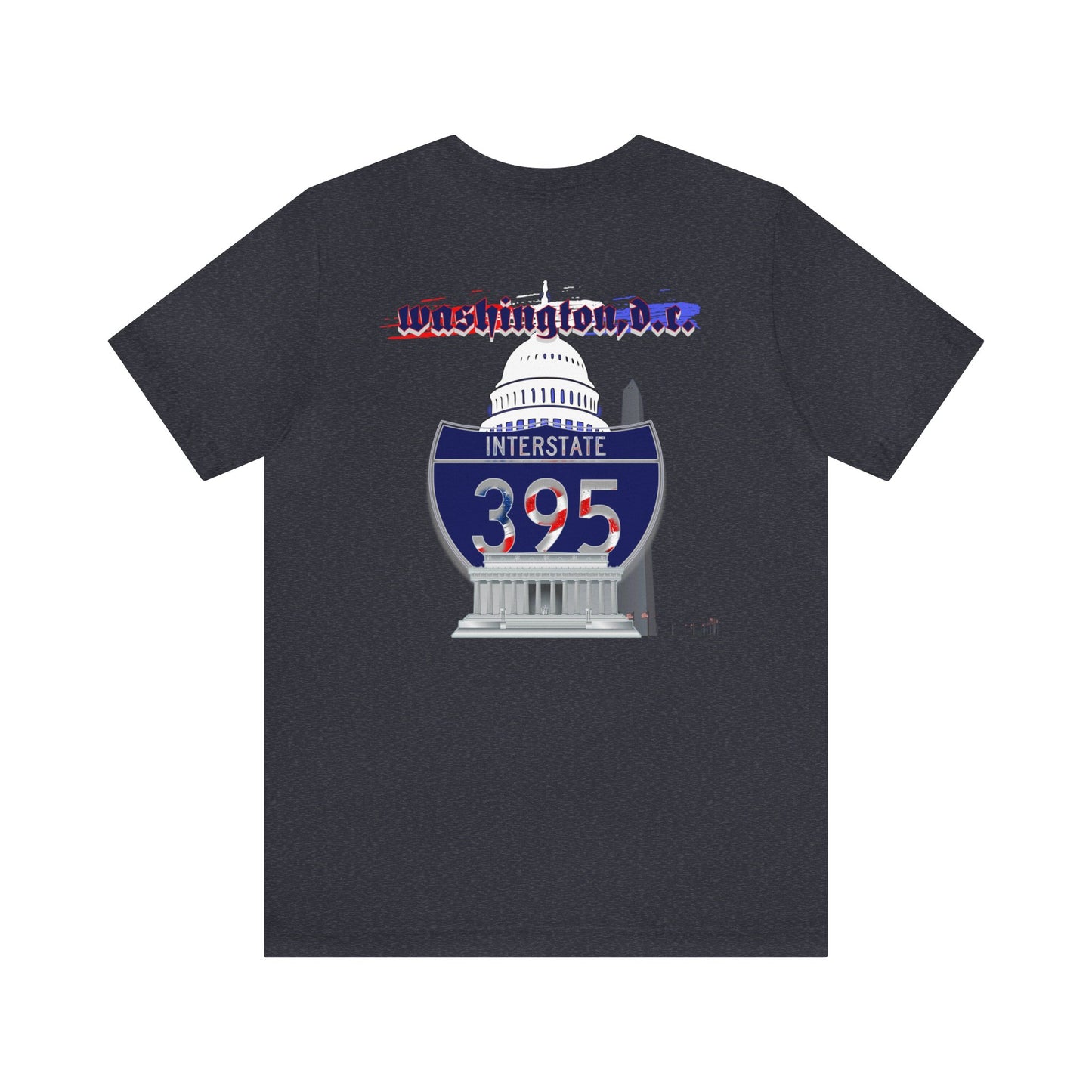 i-396 Washington DC,  Unisex Jersey Short Sleeve Tee