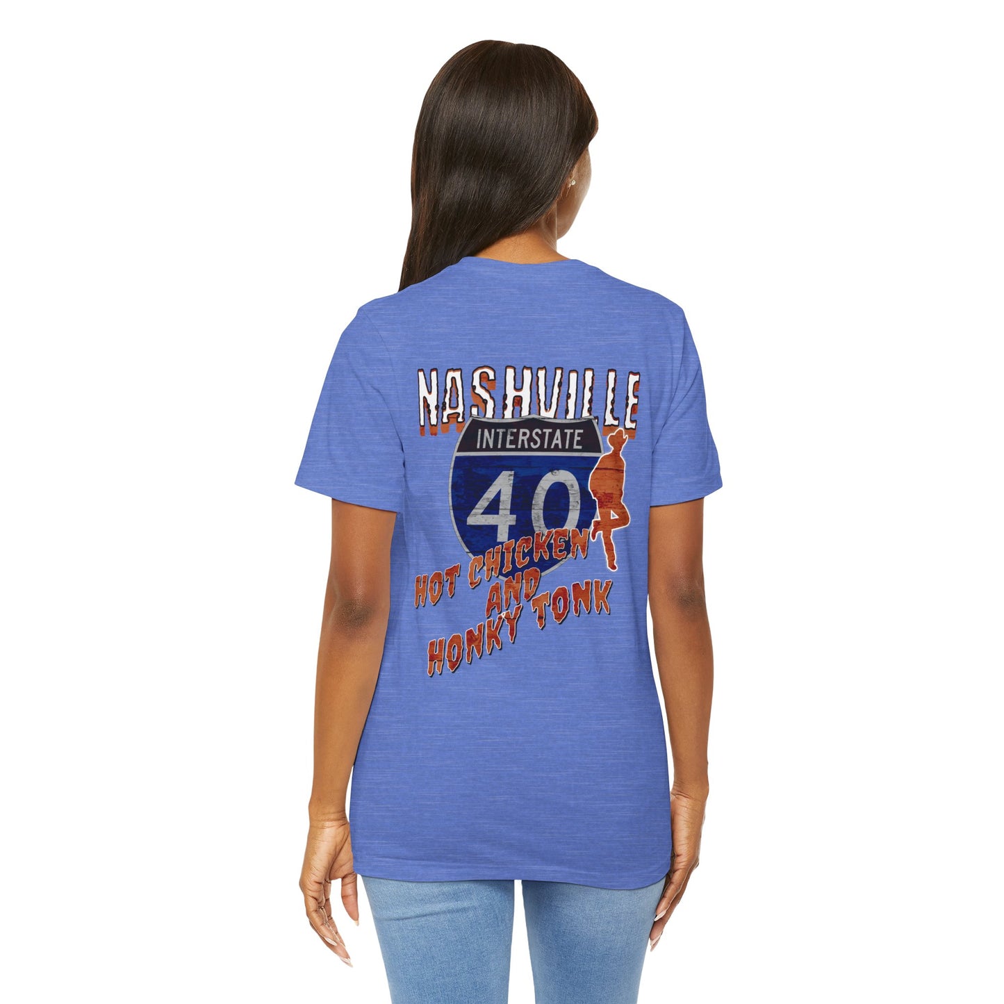 Nashville Interstate 40 Road Trip Country Music Tee