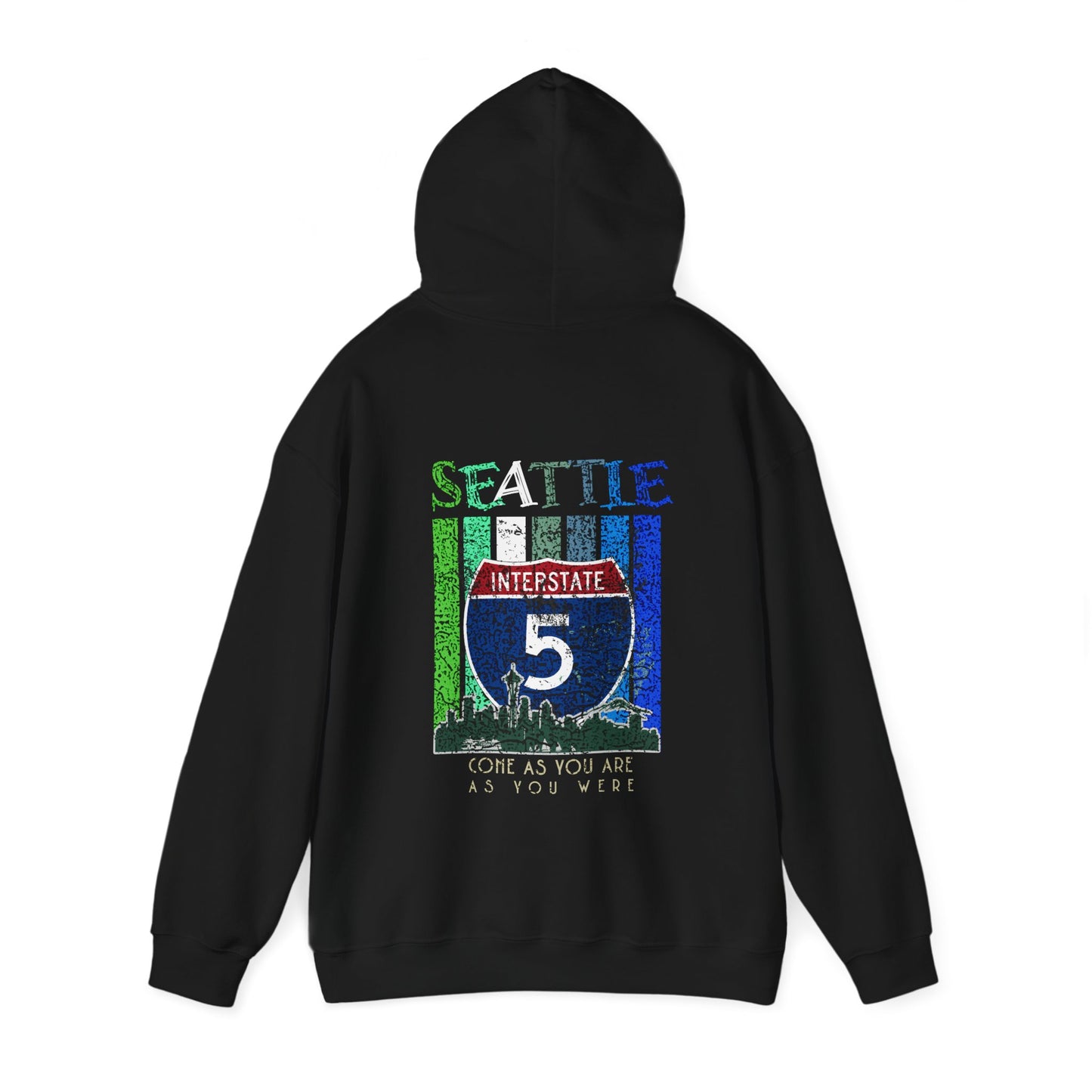 Seattle, Washington Interstate 5 Hoodie