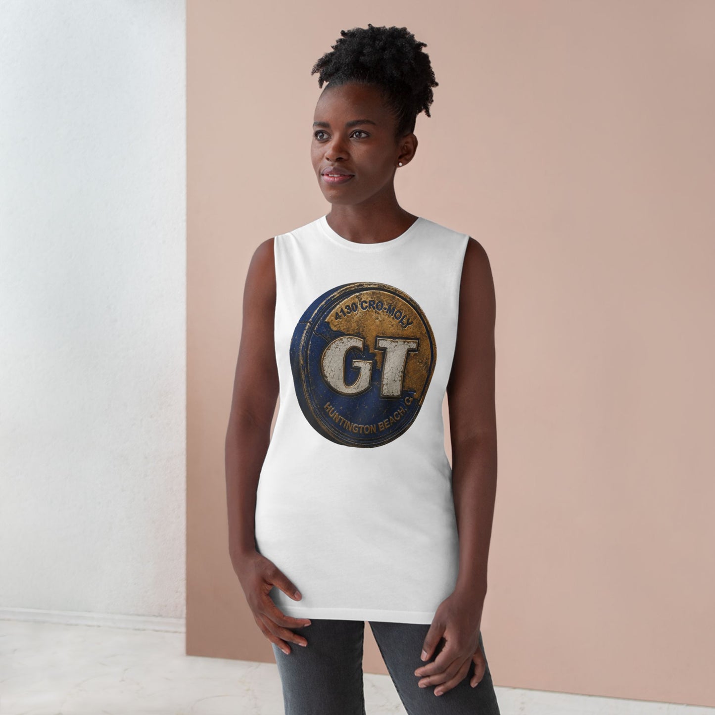 GT BMX Vintage Logo Tank Top — Retro BMX Cycling Muscle Tee