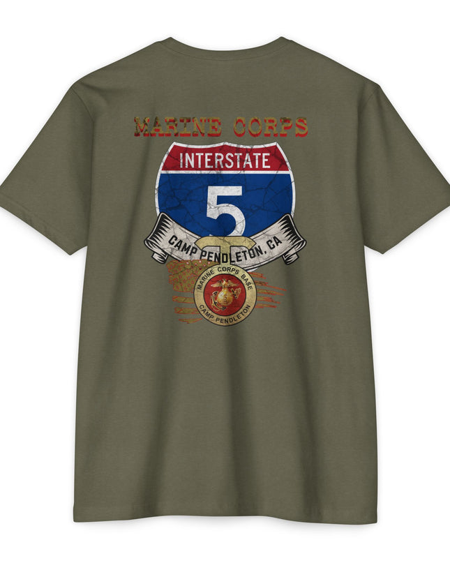 Interstate 5,  Camp Pendleton Marine Corps Base Design