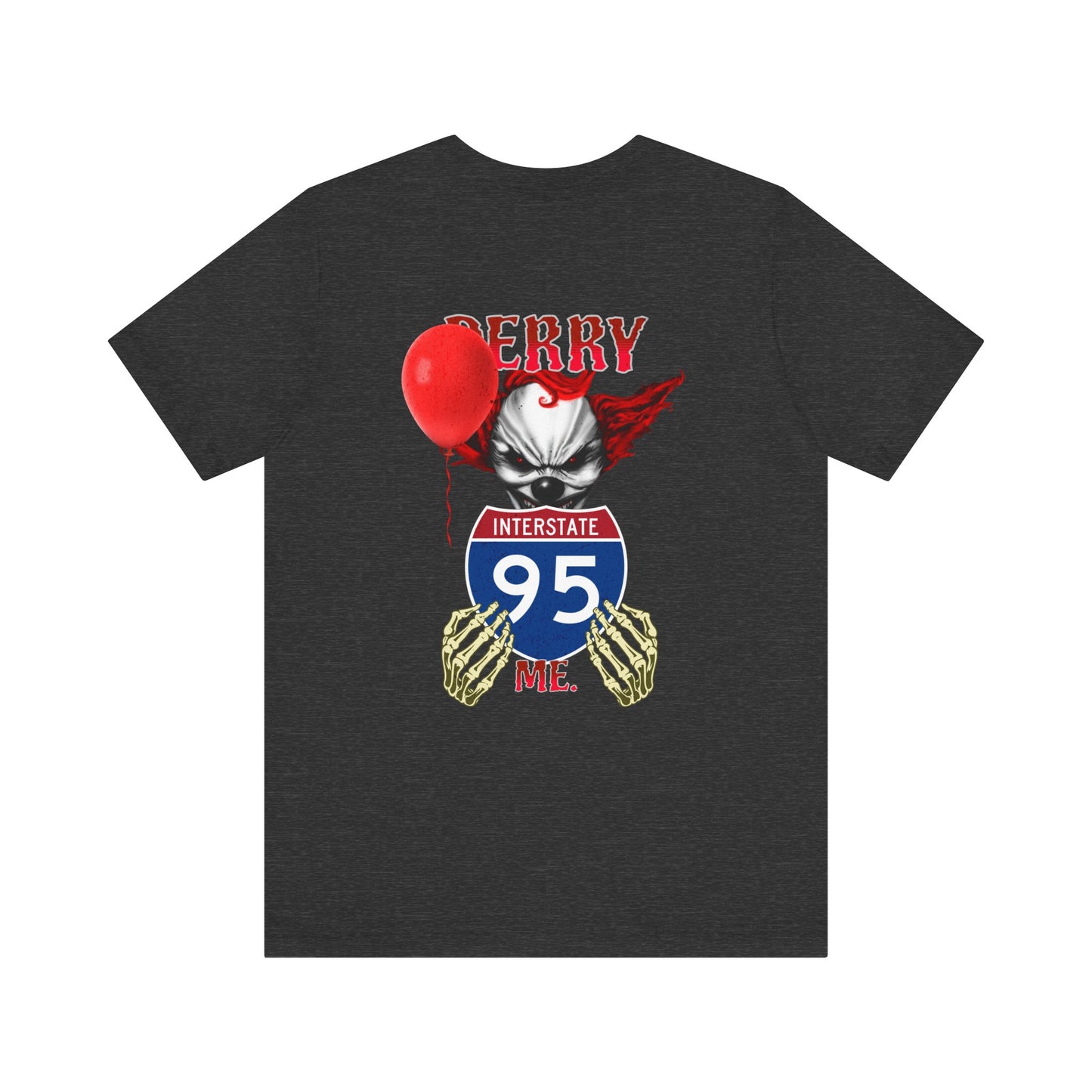 Horror Tee - Derry Maine Interstate 95 Scary Highway Route