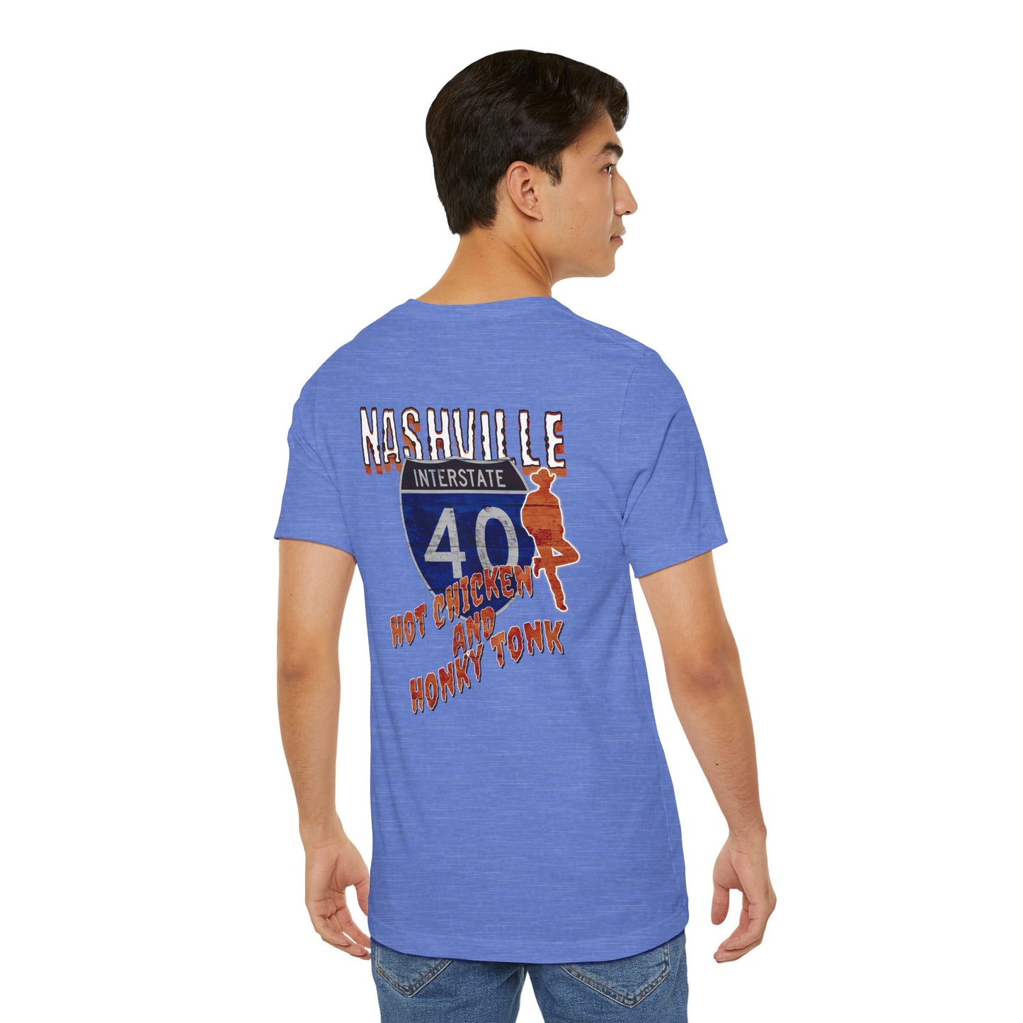 Nashville Interstate 40 Road Trip Country Music Tee