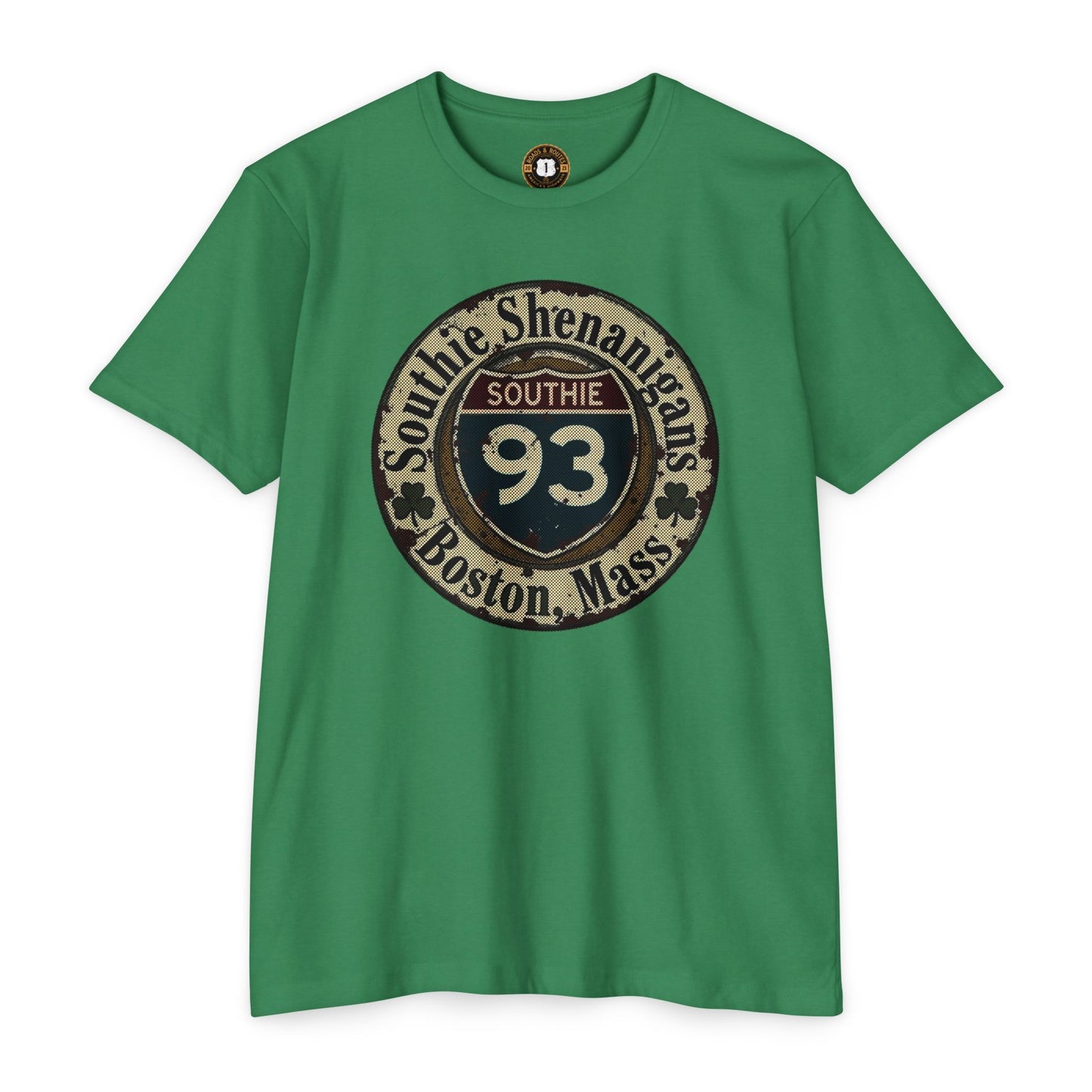 Interstate 93 South Boston Tee – I-93 Southie Vintage Boston Shirt