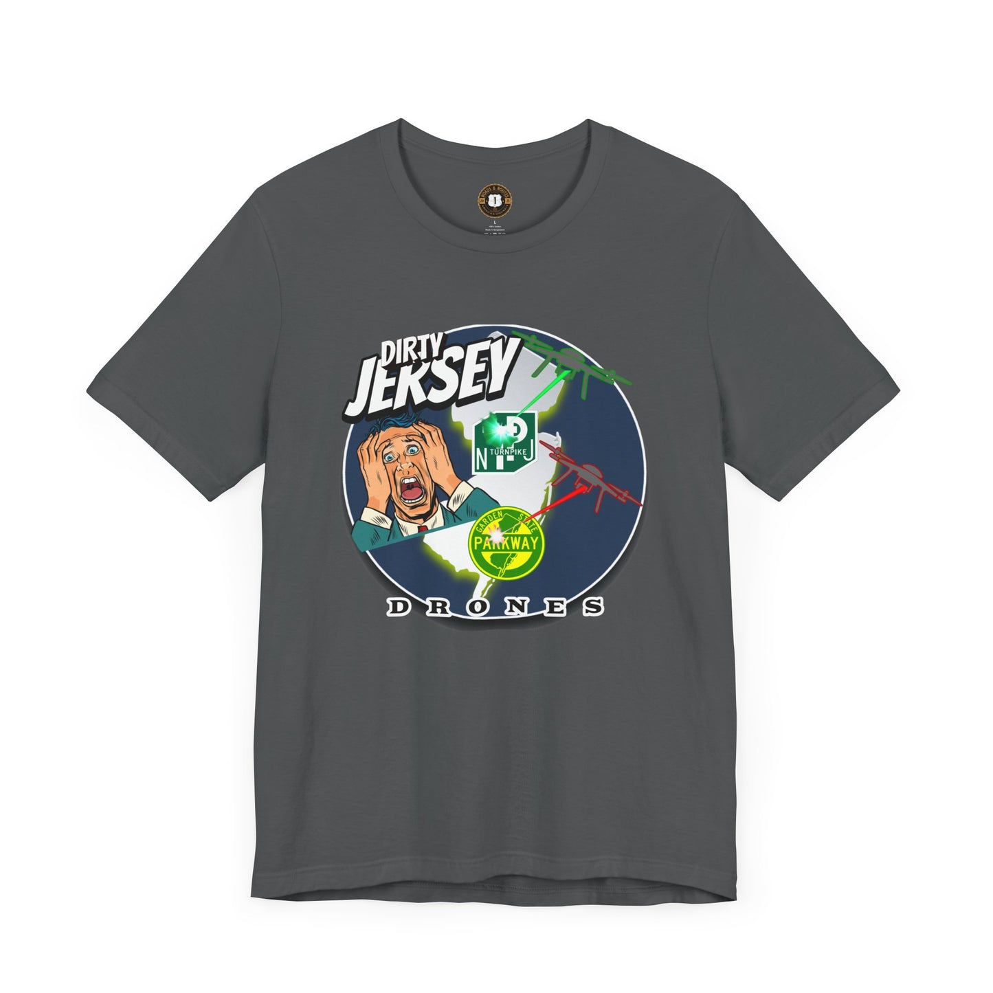 Dirty Jersey Drones Tee